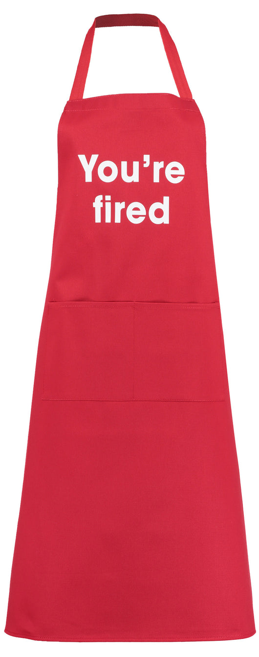 you're fired! apron