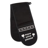 more wine please oven gloves