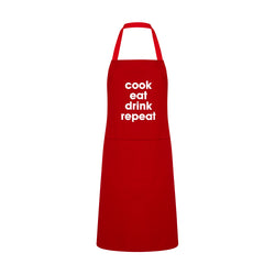 Cook Eat Drink Repeat apron