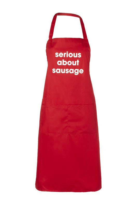 serious about sausage apron