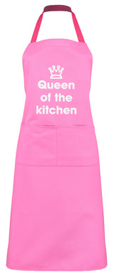 queen of the kitchen apron