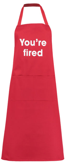 you're fired! apron