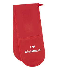 I 'heart' Christmas oven gloves