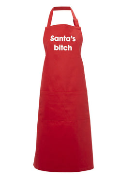 santa's bitch apron