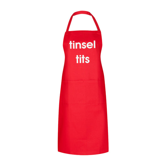 tinsel tits apron