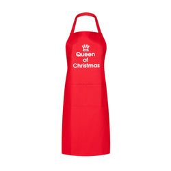 queen of christmas apron